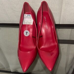 Marc Fisher Women's Bold Red Heels